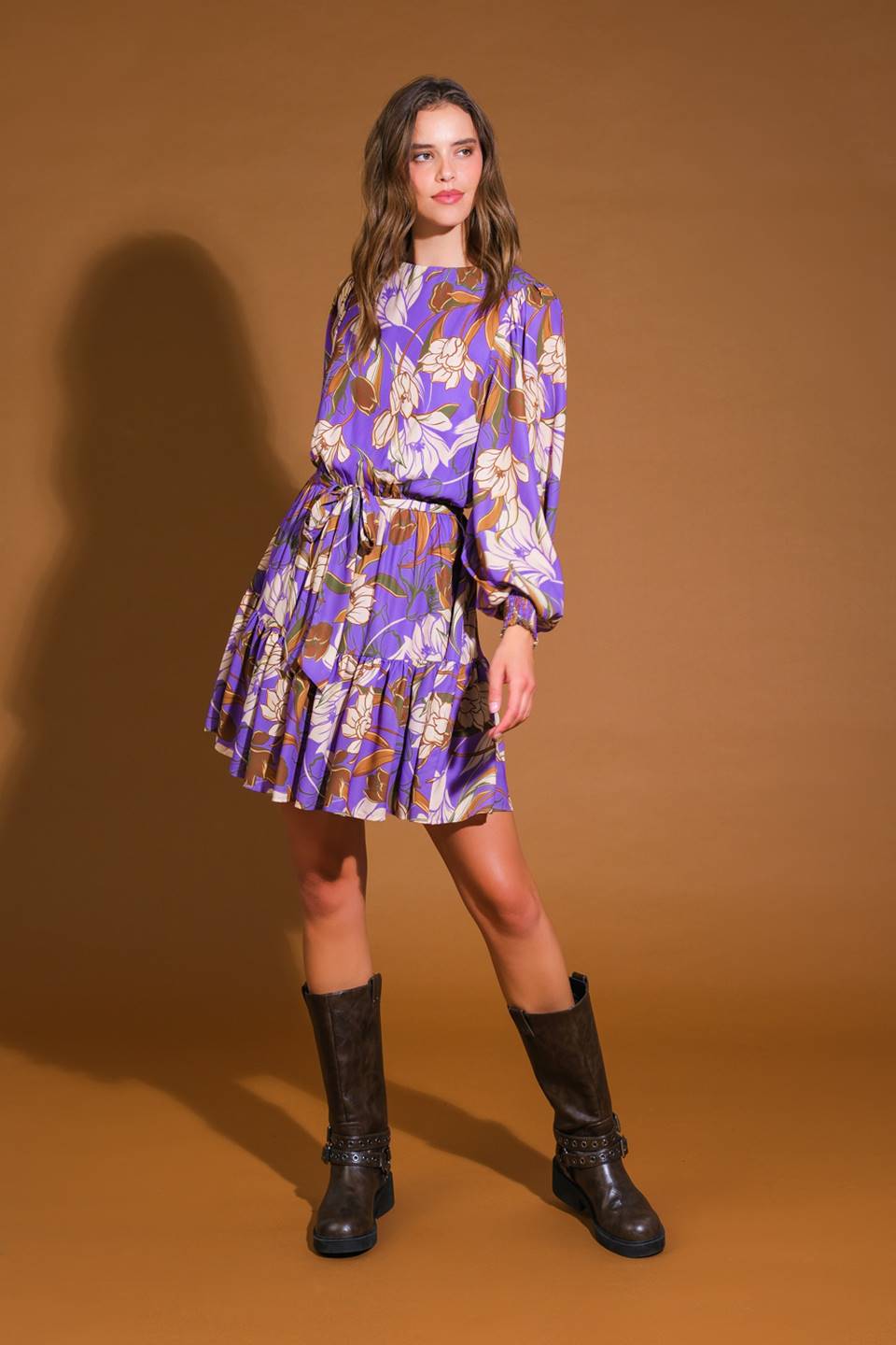 URBAN OASIS WOVEN MINI DRESS Flying Tomato